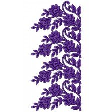 Antique Look Embroidery Design For Lace Work 15164
