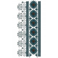 Hyderabad Clothing Lace Embroidery Design 15437