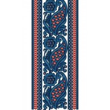Exquisite Embroidery Lace Border Design 15512