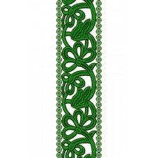 Smoldering Lace Border Design 16027