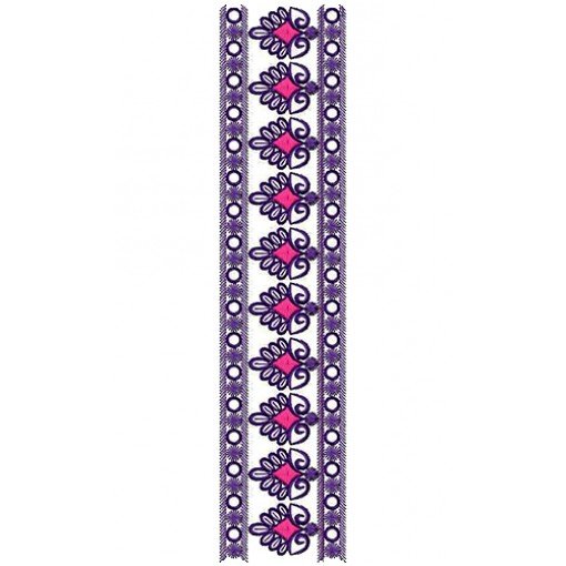 Flaunt Lace Border Design 16049