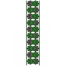 Glorious Zari Border Design 16050