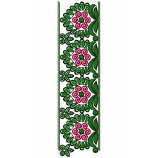 Art Silk Embroidery Saree Design 16062