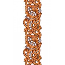 Choudhary Lace Border Design 16076
