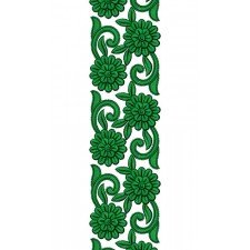Scarf Lace Embroidery Design 16077
