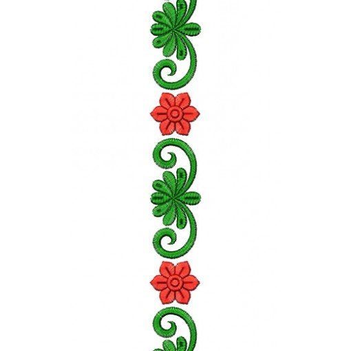 Lycra Lace Work Design 16113