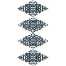Party Wear Lace Border Design 16223