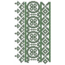 Heavy Traditional Lace Design 16406