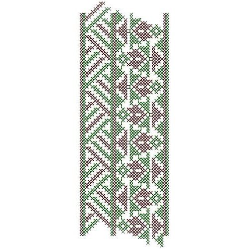 Indonesia Cross Stitch Lace Embroidery Design 16525