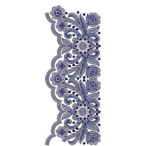 Decorative  Lace Embroidery Design 16527