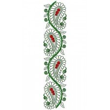 Swiss Voile Lace Embroidery Design 16541