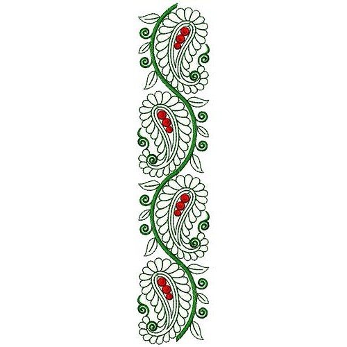 Swiss Voile Lace Embroidery Design 16541