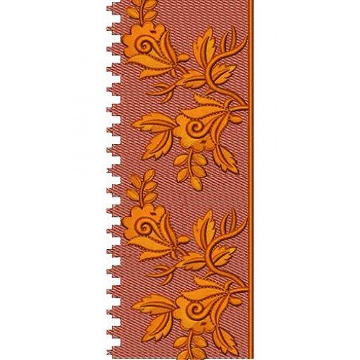 Latest Flower French Lace Design 16543