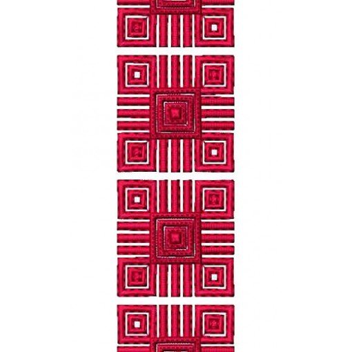 Scarf Embroidery Lace Design 16570