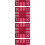 Scarf Embroidery Lace Design 16570
