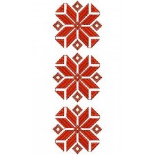 Thai Dress Lace Embroidery Design 16571