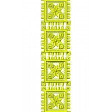 Batik Lace Embroidery Design 16572