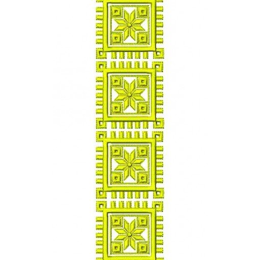 Batik Lace Embroidery Design 16572