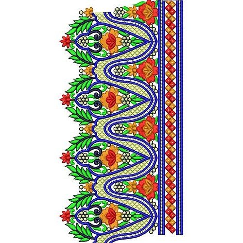 Paisley Embroidery Lace Design 16580