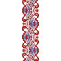 Flower Lace Pattern Embroidery Design 16683