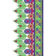 French Lace Embroidery Design 16733