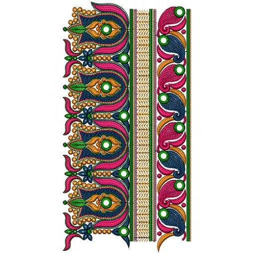 Indian Designer Saree Border 16773