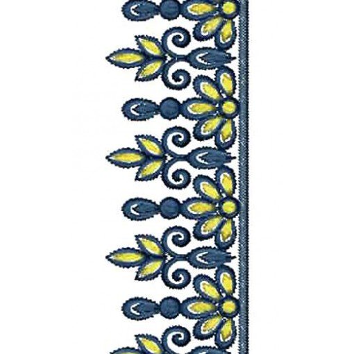 Girls Fancy Frocks Embroidery Design 16809