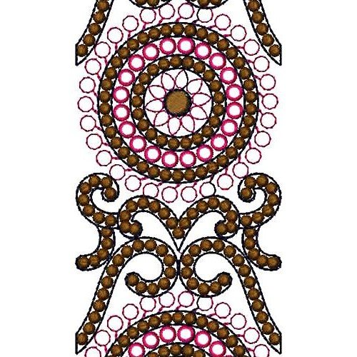 Cutwork Saree Lace Embroidery Design 16835