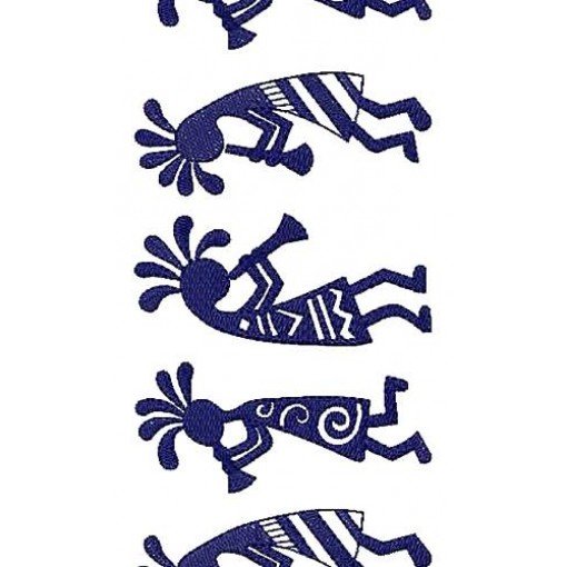 Madhubani Warli Folk Type Embroidery Design 16921