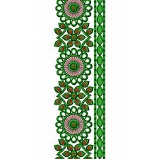 Antique Embroidery Border 16965