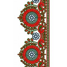Beautiful Saree Lace Embroidery 16969