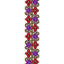 Attractive Lace Embroidery Design 16982