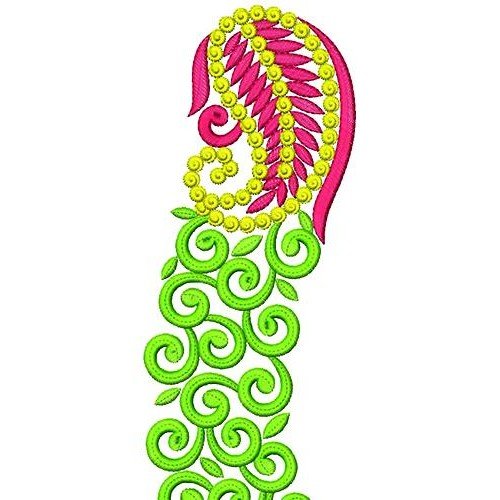 Traditional Minority Clothing Embroidery Design 17009