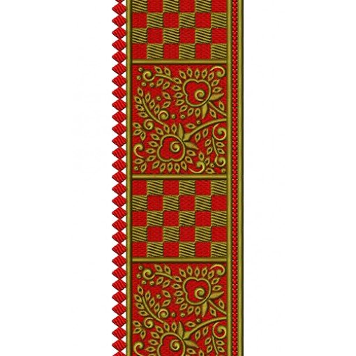 Sarafan Costume Embroidery Design 17010