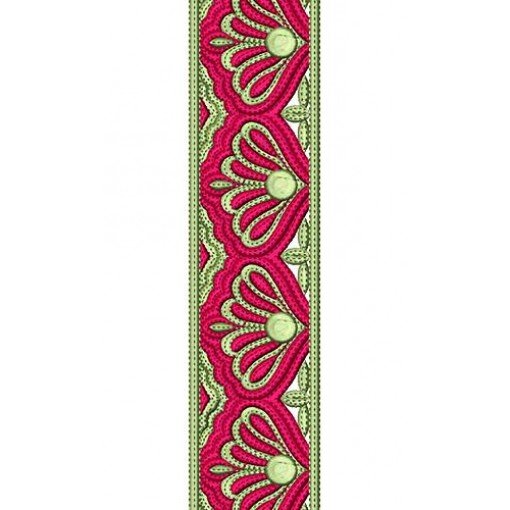 Antique Zardosi Embroidery Design 17011