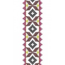 Scandinavian Style Cross Stitch Lace Design 17085