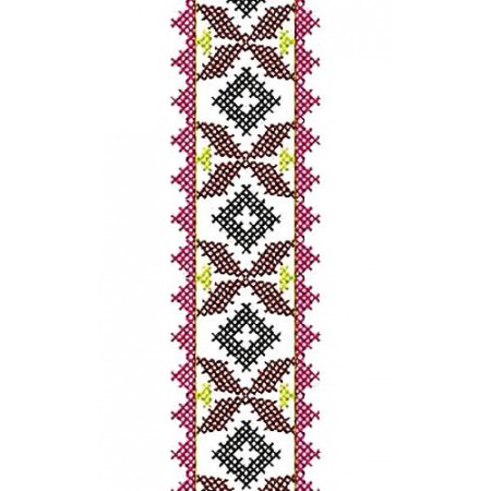 Scandinavian Style Cross Stitch Lace Design 17085