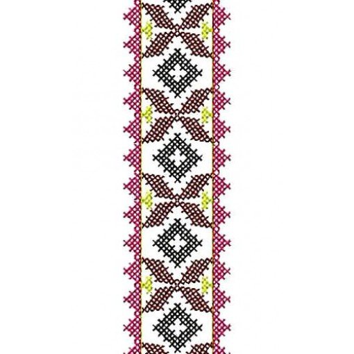 Scandinavian Style Cross Stitch Lace Design 17085