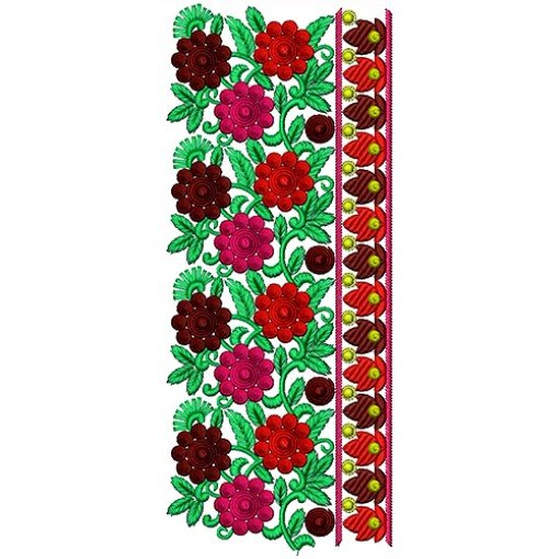 Jardin Fashion Fabrics Embroidery Design 17172