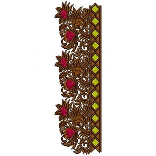 Norfolk Costume Embroidery Design 17182