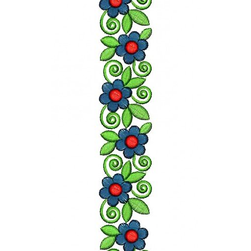 Palestinian Dress Lace Embroidery Design