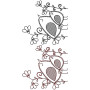 Bird Fantasy Embroidery Dress Design