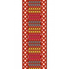 Table Bed Runner Lace Embroidery Design