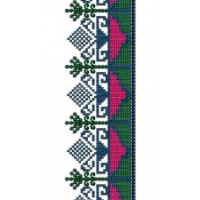 Palazo Pants Lace Embroidery Design