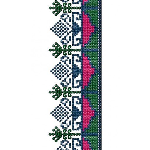 Palazo Pants Lace Embroidery Design