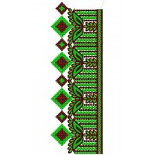 Shawl Border Embroidery Designs