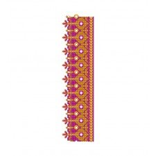 Kitchen Curtains Border Embroidery Design