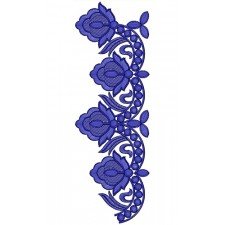 Long Maxi Skirt Lace Embroidery Design