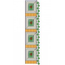 Cover Bed Sheet Lace Embroidery Design