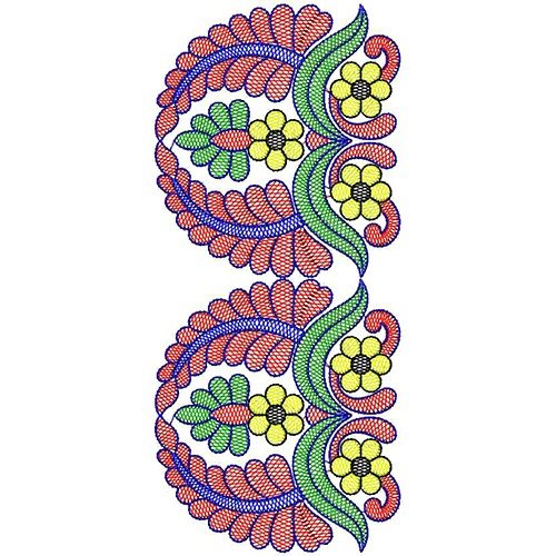 Gujarati Gghagra Choli Embroidery Design